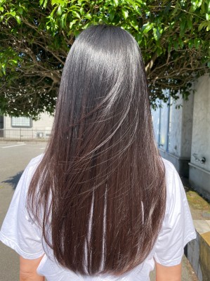 ロングレイヤーストレート