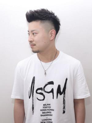 30代～40代オススメ　スパイキーフェード