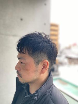 40・50代おすすめ2ブロック×ピンパーマ