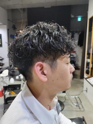 メンズパーマスタイル