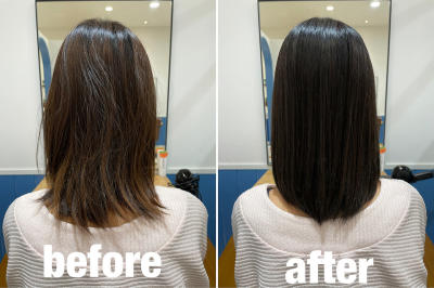 髪質改善ケア＋水素トリートメント+アルガンカラーのイメージ画像