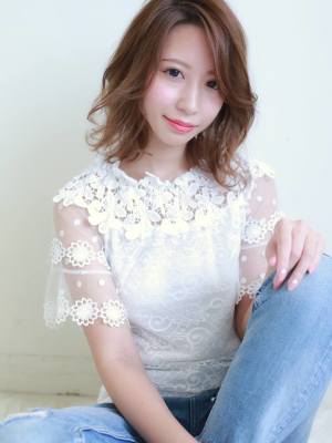 ゆるふわほつれウェーブ