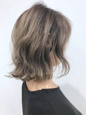 ひし形◎透明感◎ 30代40代◎ヴェールウェーブブルージュ