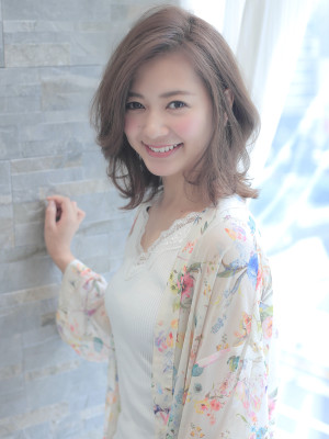 大人気大人フェミニンミディアム☆