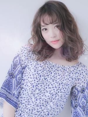 透明感抜群ラベージュカラー