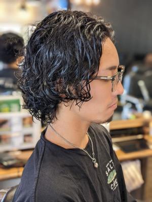 スパイラルパーマ