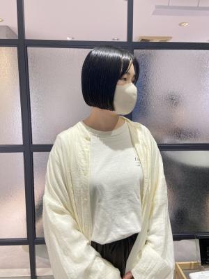 【YOKE】大人ミニボブショートボブ切りっぱなしボブ