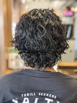 スパイラルパーマ