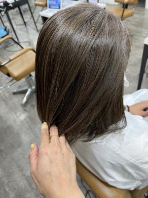 白髪ぼかしハイライト20代30代40代￥15400