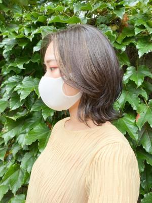 【Reir下北沢】*くびれボブ+３Dオリーブアッシュ*