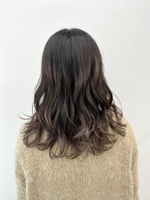 グレージュグラデーション