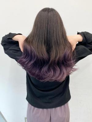 パープルグラデーション
