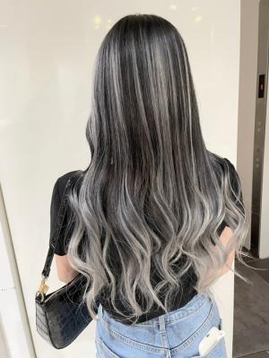 シルバー系ハイライト