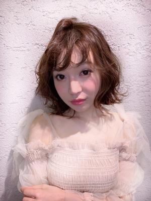 西梅田/ボブ/グレーベージュ/白髪ぼかし【Attirer飯田 西梅田/ボブ/グレーベージュ/白髪ぼかし【Attirer飯田