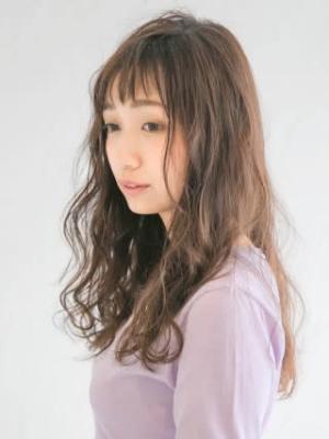 三軒茶屋_レディース_コテ巻き_セミロング_モテ_愛され_