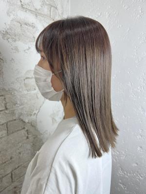 グレージュオルチャンヘア10代20代9900円
