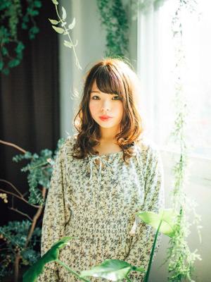ゆるふわセミロング