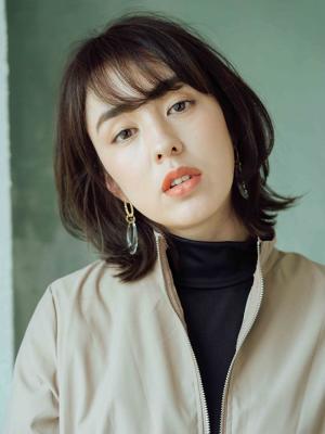 大人可愛いショートボブ