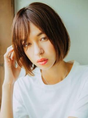 ナチュラルショートボブ ナチュラルショートボブのイメージ画像