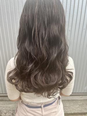 美髪韓国風コテ巻きパーマのイメージ画像