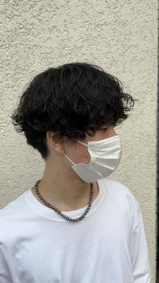 スパイラルパーマ