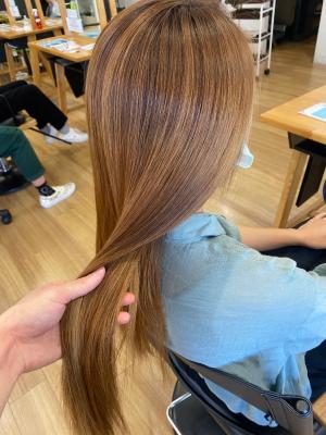 髪質改善ストレート