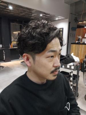 スパイラルパーマ