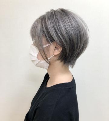 ベビーウルフ×透明感カラー