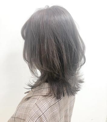 ミディアムレイヤー×アイスグレージュ