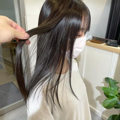 可愛い暗髪♪ブルーブラック