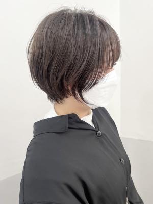 骨格矯正ショートヘア