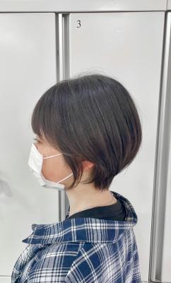 丸みショートボブ