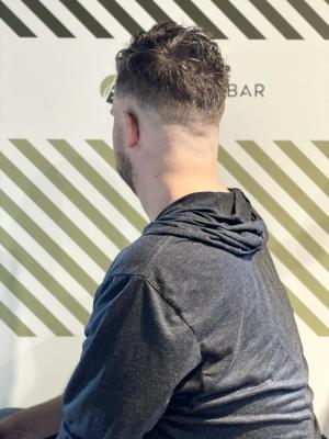 サイドパートスタイル【BARBER-BAR】