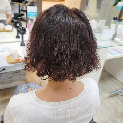 ミニボブパーマ