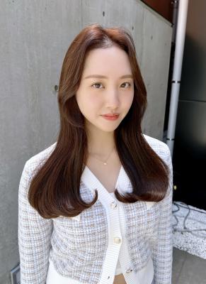 艶髪韓国　美髪ワンカールロング