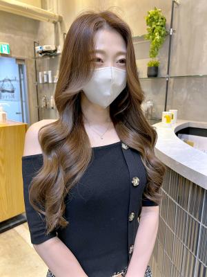ヨシンモリ　大人韓国ヘア　ベージュ