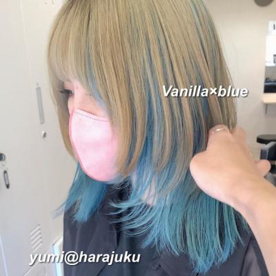 【担当yumi】バニラ×ブルーのイメージ画像
