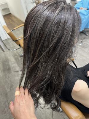 白髪ぼかしハイライト20