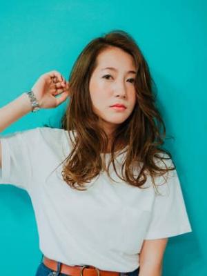 大人ゆる濡れロング
