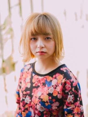 外ハネランダムボブ