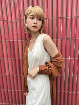 ハイトーンボブ ハイトーンボブのイメージ画像