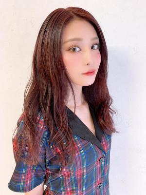 Lia&汐見悠佑 大人かわいいレッドバイオレットカラー♪ Lia&汐見悠佑 大人かわいいレッドバイオレットカラー♪のイメージ画像