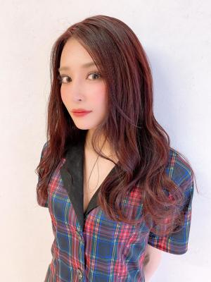 Lia&汐見悠佑 大人かわいいレッドバイオレットカラー♪ Lia&汐見悠佑 大人かわいいレッドバイオレットカラー♪のイメージ画像
