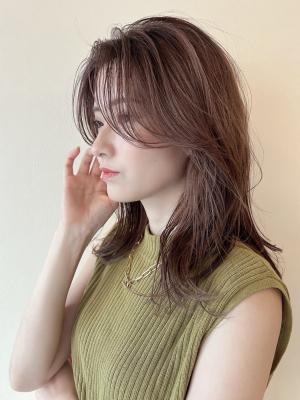 韓国風レイヤーカット