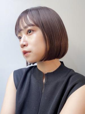 丸みボブ まとまるボブスタイル【横浜】