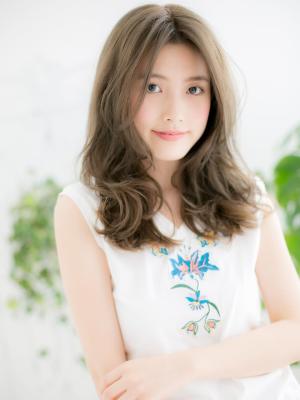【浅草美容院HANARE】なみなみウェーブ韓国風ヨシンモリf 【浅草美容院HANARE】なみなみウェーブ韓国風ヨシンモリf
