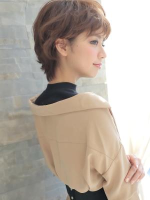 大人可愛いベリーショート