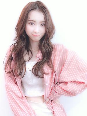 ２０代大人気小顔見せオルチャンヘア