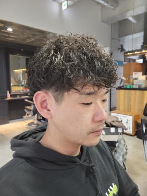 メンズパーマスタイル