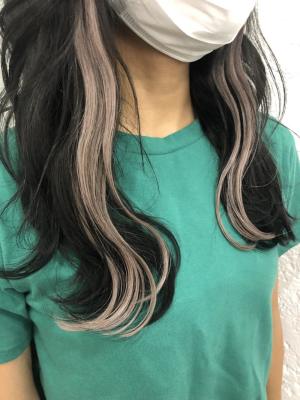 インナーエクステ/グレージュ/20代/￥341